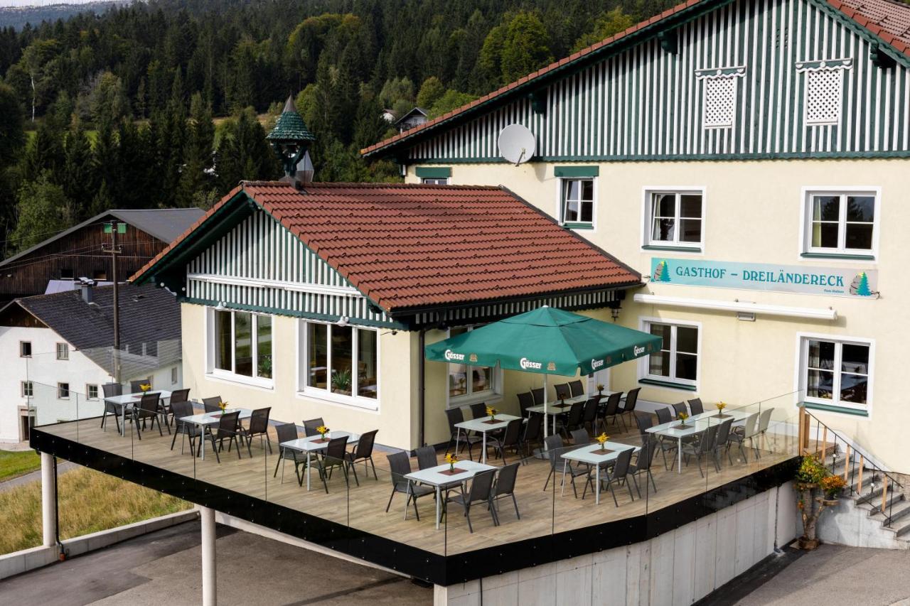 Gasthof Dreilaendereck Schwarzenberg am Bohmerwald Экстерьер фото